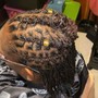 Loc Coloring (Tips) (no roots) (Shorter length)