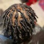 Loc Coloring (Tips) (no roots) (Shorter length)