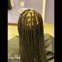 Bob length Box Braids