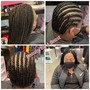 4 feed in braids