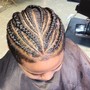 2 Feed In Braids