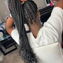 Stitch braids (natural hair no hair added)