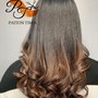 Permanent Color Root Touch Up/Silk Press