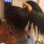 Feed in braids