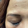 Eyebrow tint and wax