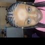 Medium box braids