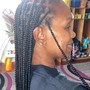 Medium box braids