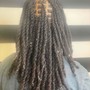 Small Freestyle Feed In Braids