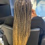 Large Box Braids - Waist Length