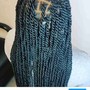 Medium Box braids