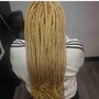 Large Knotless Braids