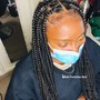 Distressed locs (hair included)