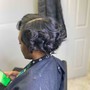 Silk wrap/ Press & Curl