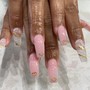 Healthy nails with extension