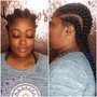 Feed in braids