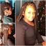 Knotless braids touch up