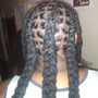 Feed in braids