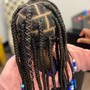 Kids Braids (weave added)