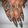 Glitter Sugar Nails (2 Nails)