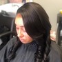 Single Process Color Perm full head