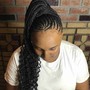 Feed-in Braid Ponytail