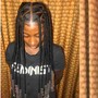 Large Knotless Braids