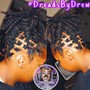 Ear Length Loc Re-twist