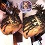 Loc Style ( up do , two strand twists , braids)