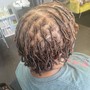 SMALL Freeform  Two strand twist on NATURAL hair.