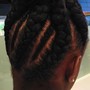 Flat 2 strand Twists