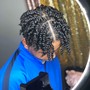 Feed in Pony Tail Braids