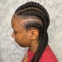 11 - 15 Cornrow Braids