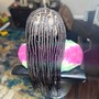 Butterfly/Faux Locs MidBack  Add-On