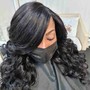 Takeout  sewin Extensions  & wash natural hair