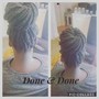 Medium Knotless Braids