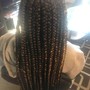 natural hair boho braids