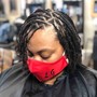 Loc Retwist with Ropes hair ABOVE SHOULDERS