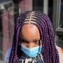 2 layer cornrows