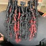 Butterfly Bob Distressed Locs