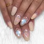 2 Sugar Nail Designs (1 Nail On Each Hand)