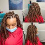 Large Mid-Back Knotless Braids