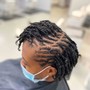 Single braids ( no hair added) med