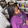 Medium knotless  Braids