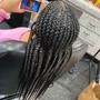 Medium Med-back Box Braids