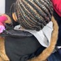 COMB RETWIST + CROCHET TIGHTENING OF CONNECTION POINTS OF INSTALLED LOC EXTENSIONS