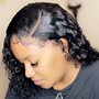 Relaxed Hair Ponytail