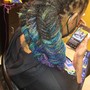 Loc retwist and Loc Style