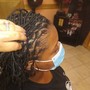 Starter locs 2 strand twist