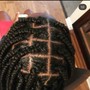 Medium Box Braids