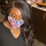 Frontal sew-in weave